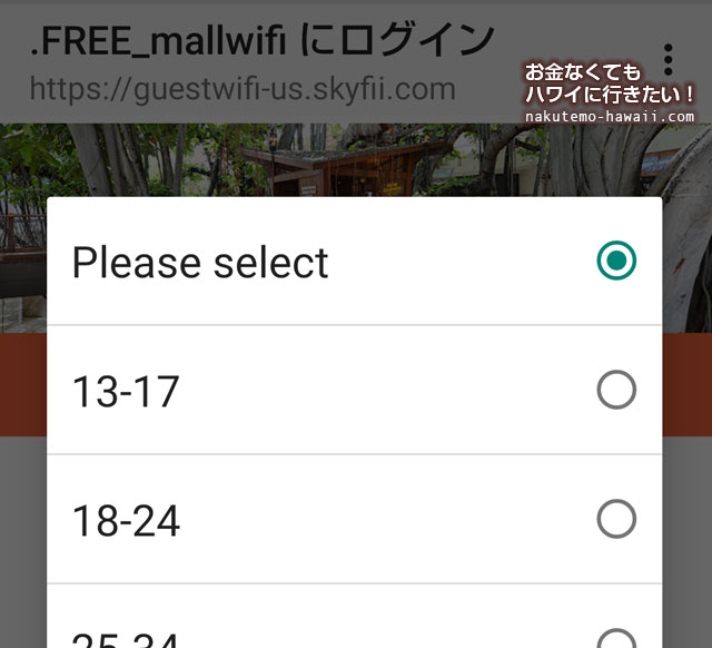 ハワイの無料Wi-Fi（フリーWIFI）